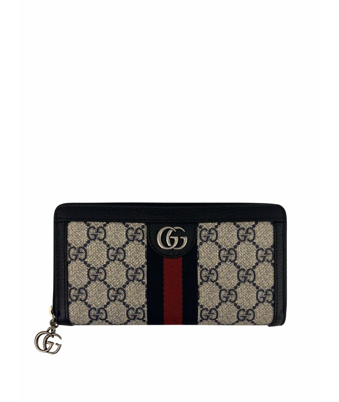 GUCCI Темно-синий кошелек, фото 1