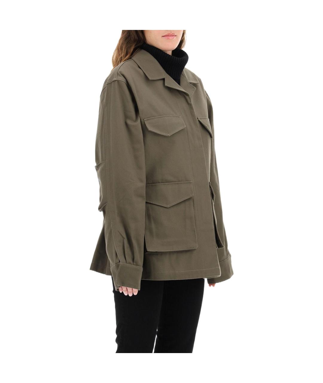 TOTEME Хаки куртка, фото 3