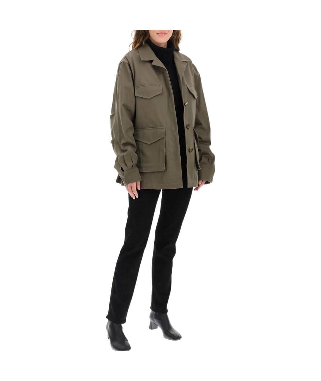 TOTEME Хаки куртка, фото 2