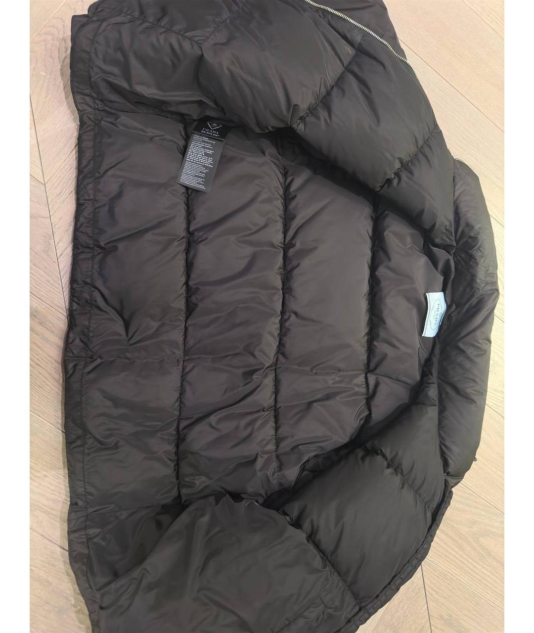 PRADA Черный пуховик, фото 3