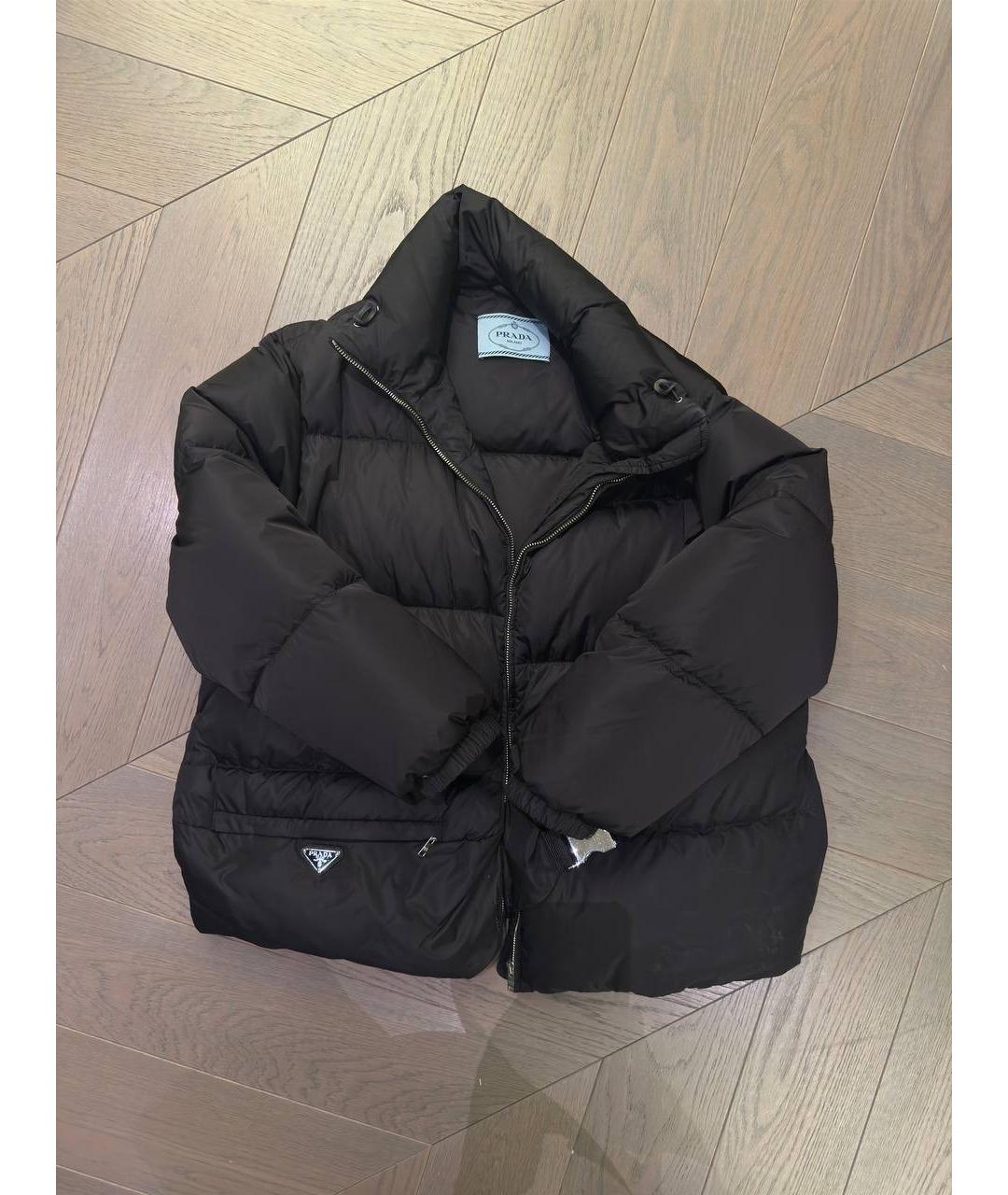 PRADA Черный пуховик, фото 9