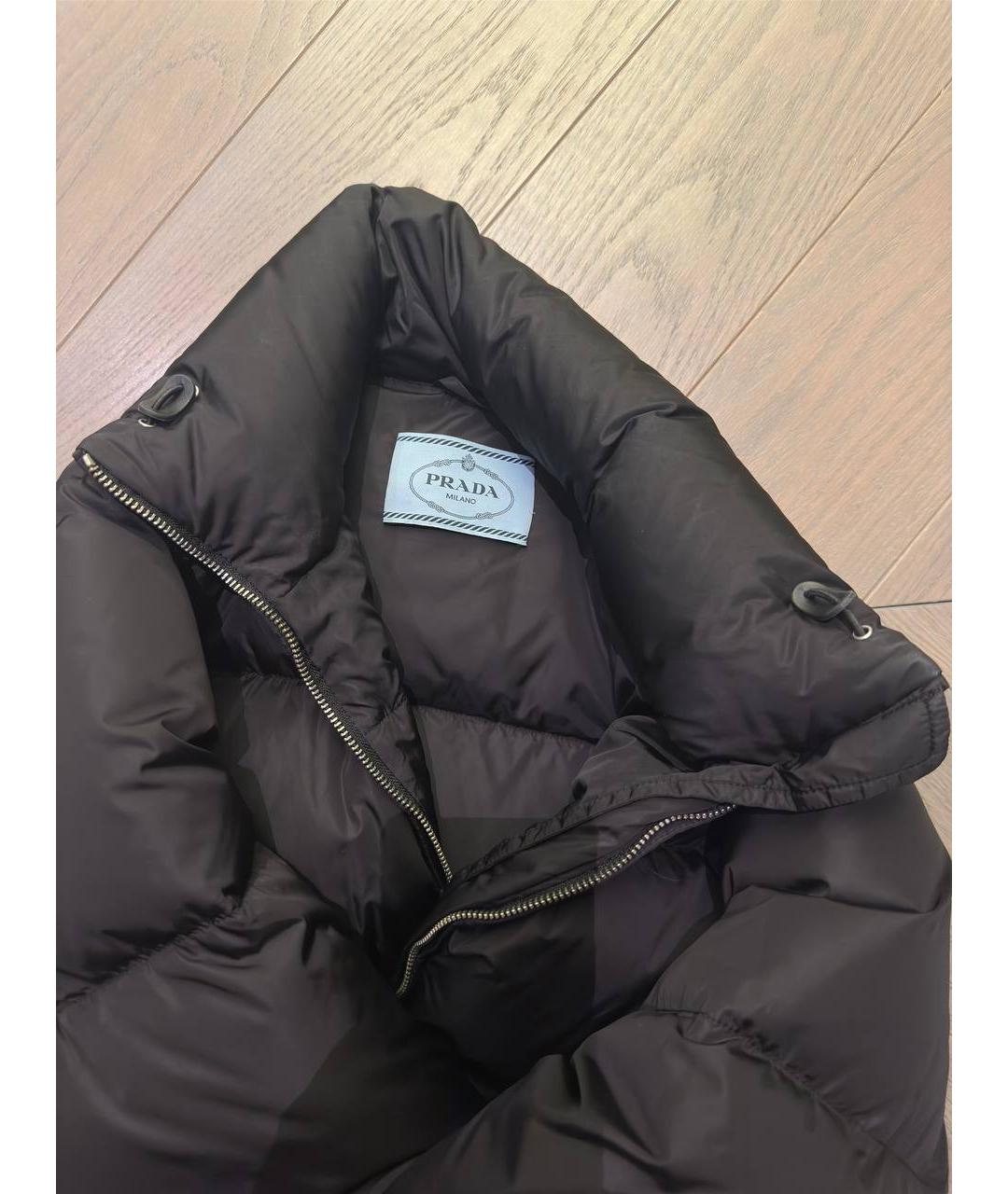 PRADA Черный пуховик, фото 5