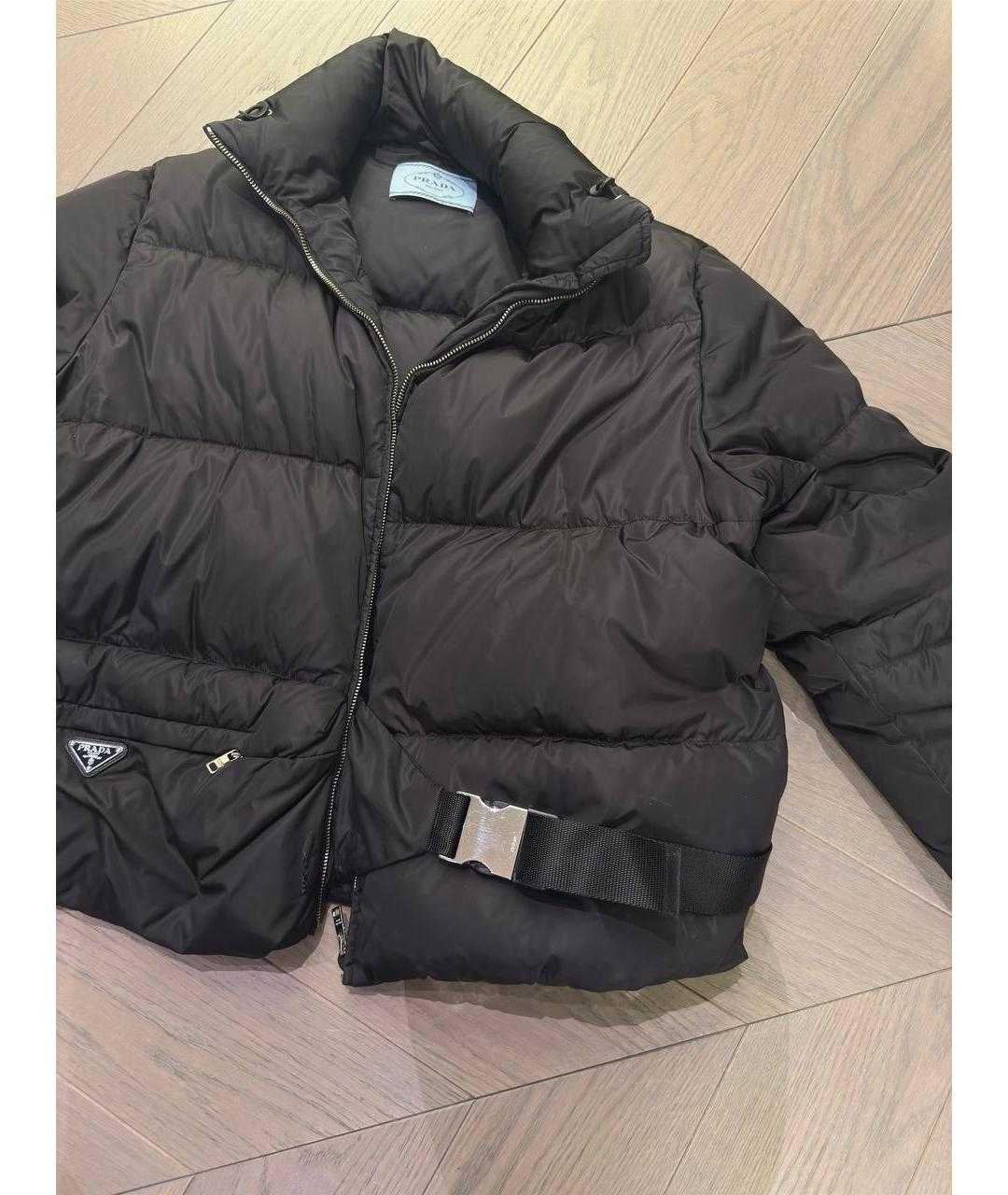 PRADA Черный пуховик, фото 4
