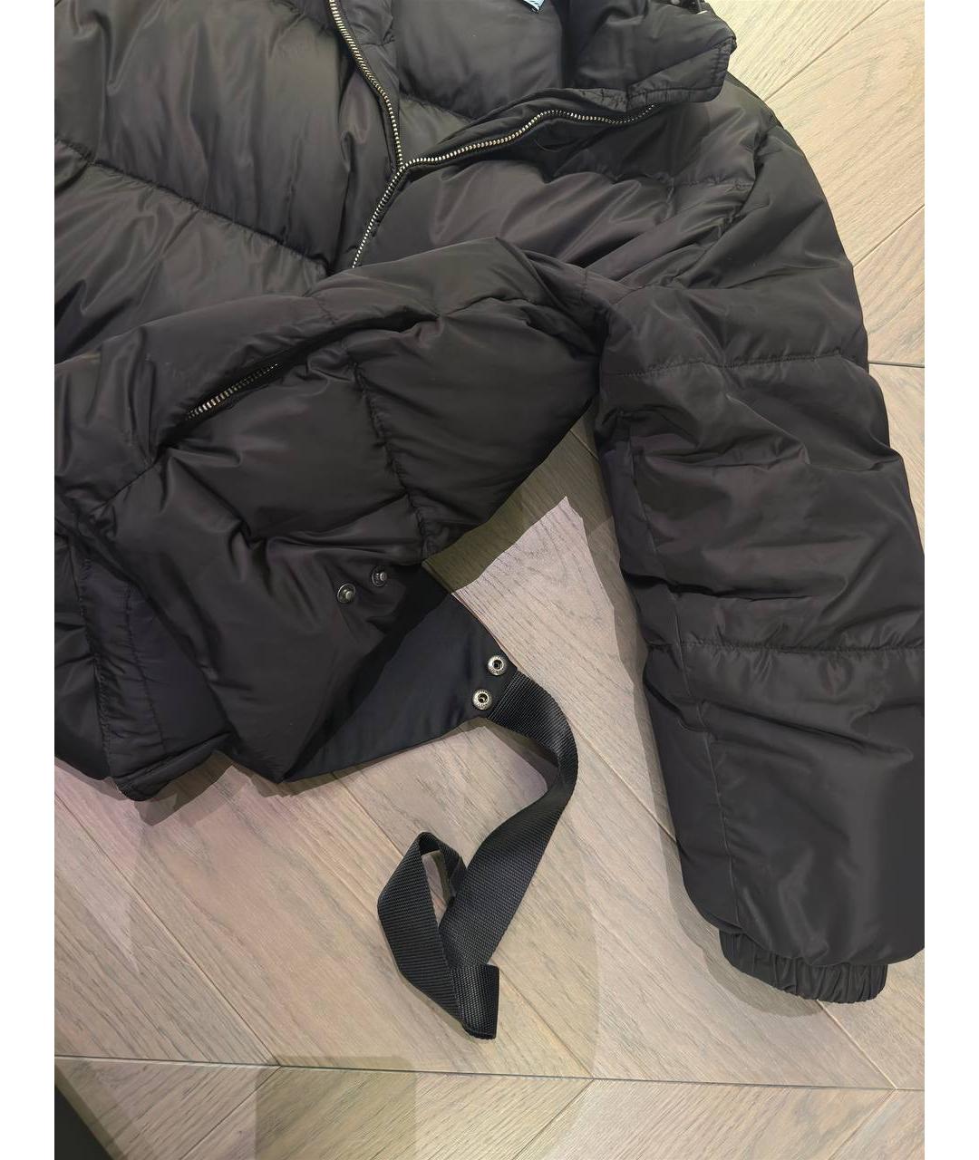 PRADA Черный пуховик, фото 2