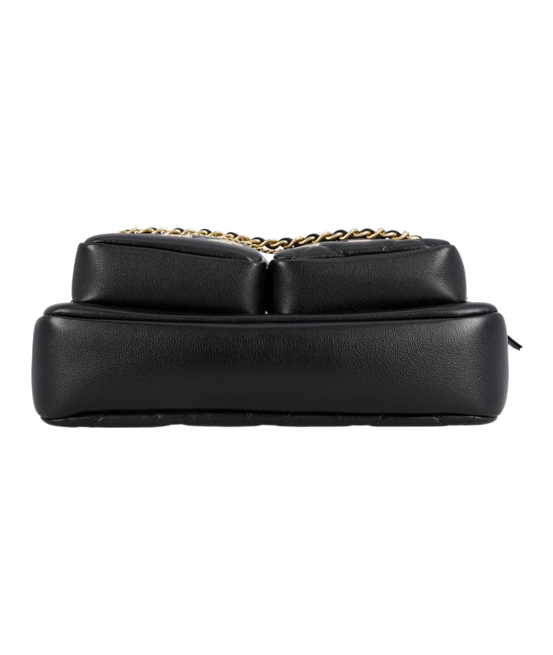 CHANEL Черная сумка через плечо, фото 4