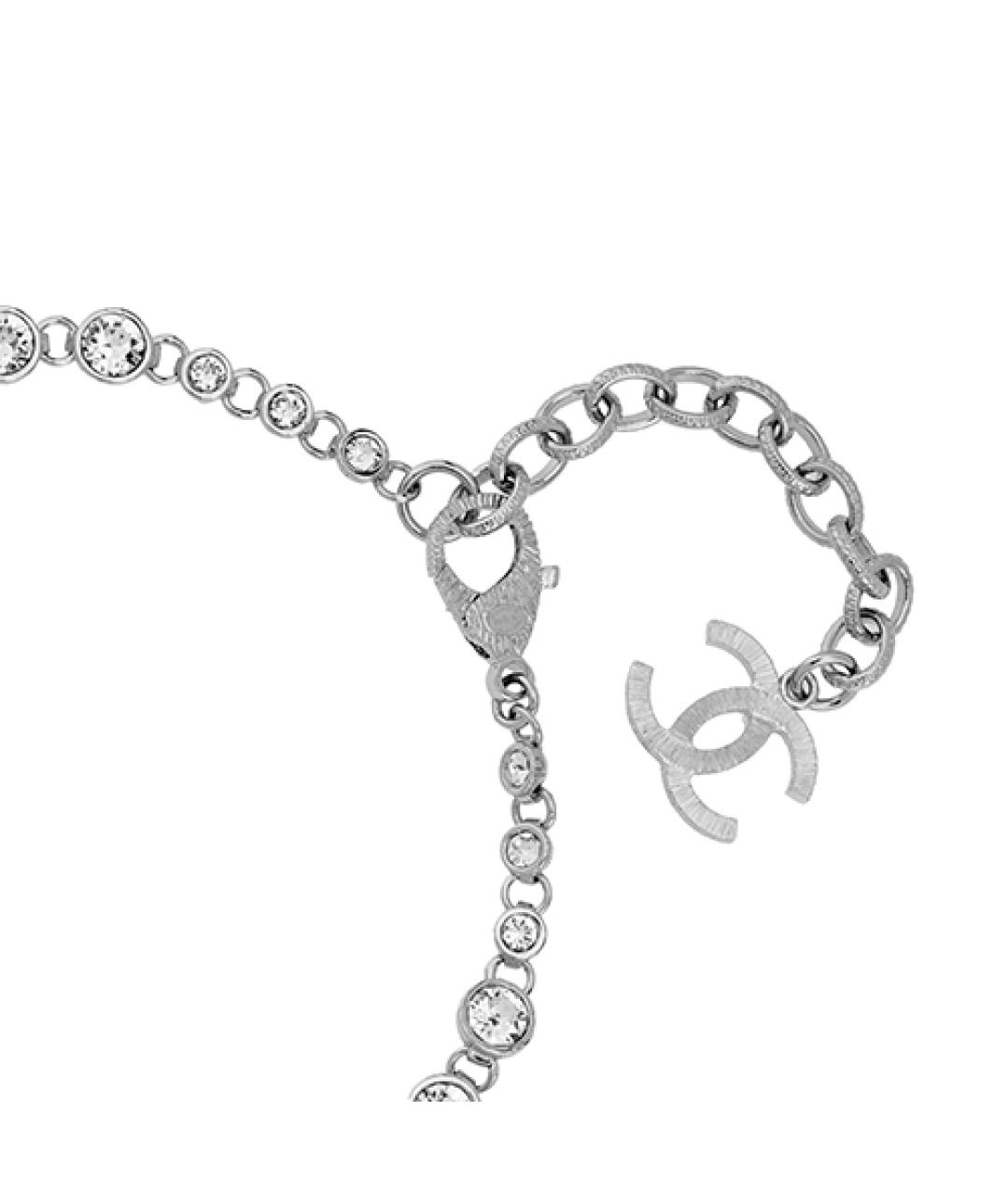 CHANEL Серебряная цепочка из белого золота, фото 4