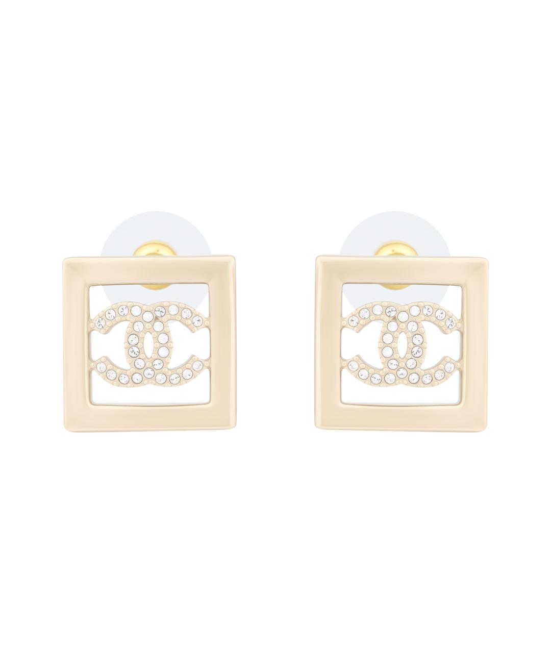 CHANEL Золотые серьги, фото 1