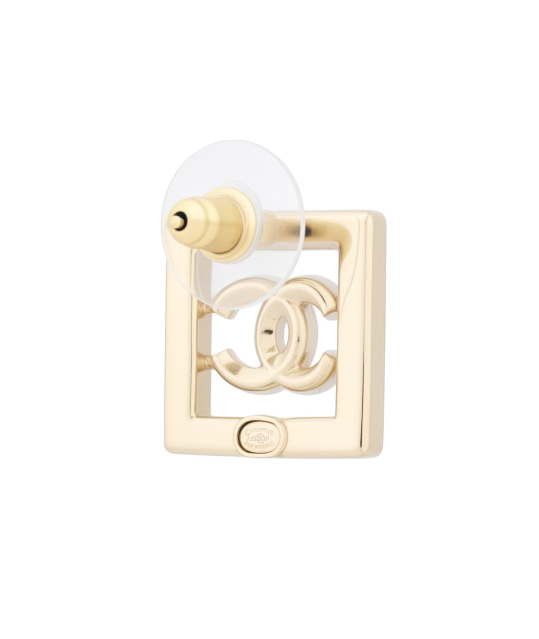 CHANEL Золотые серьги, фото 4