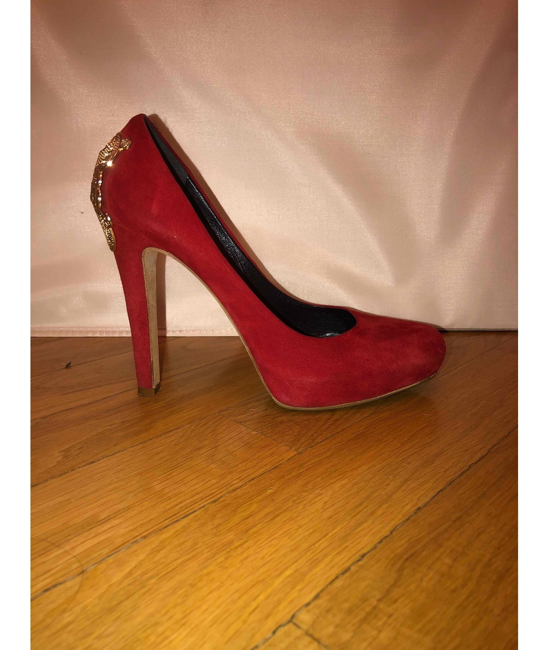 GIVENCHY Красные замшевые туфли, фото 5