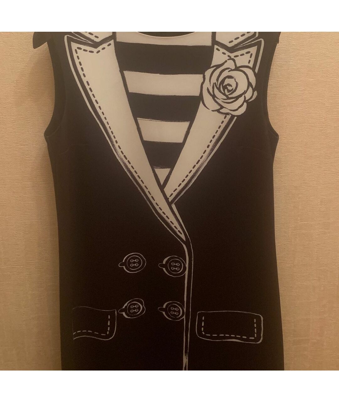 BOUTIQUE MOSCHINO Полиэстеровое повседневное платье, фото 4