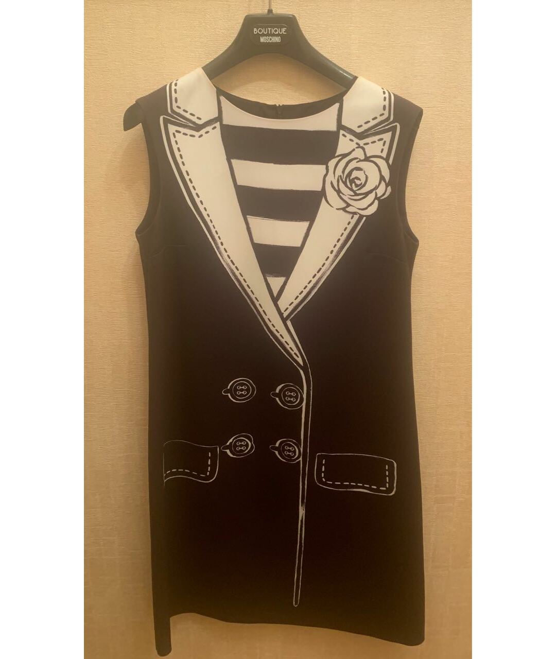 BOUTIQUE MOSCHINO Полиэстеровое повседневное платье, фото 5