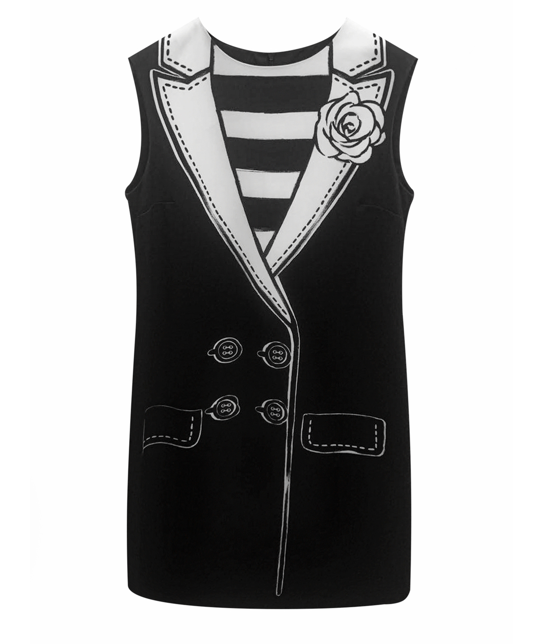 BOUTIQUE MOSCHINO Полиэстеровое повседневное платье, фото 1