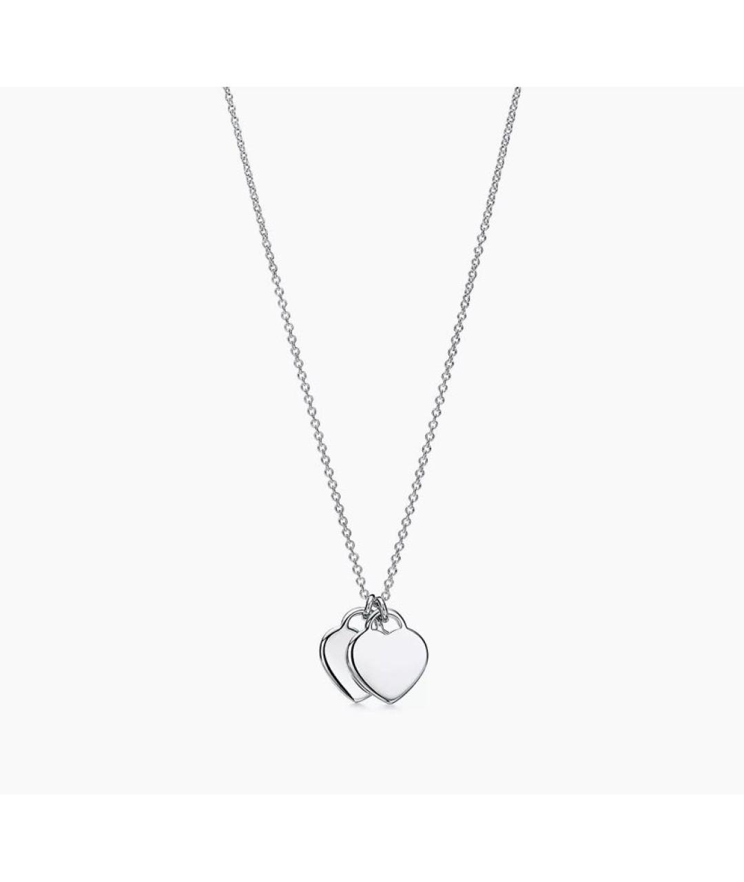 TIFFANY&CO Розовый серебряный кулон, фото 2