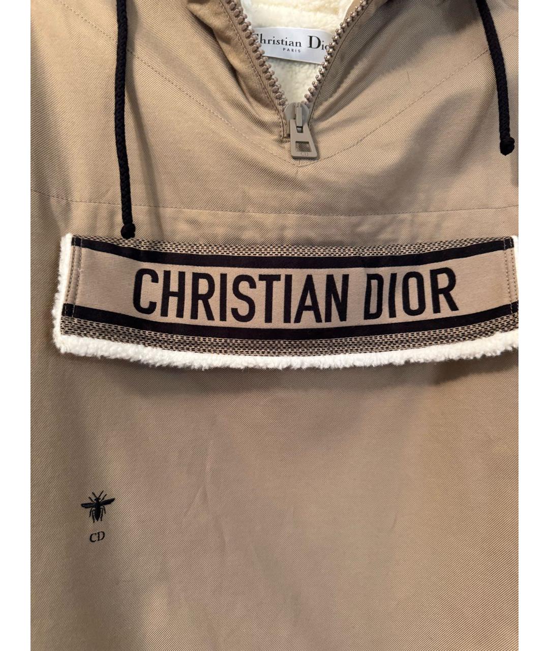 CHRISTIAN DIOR Бежевая парка, фото 4