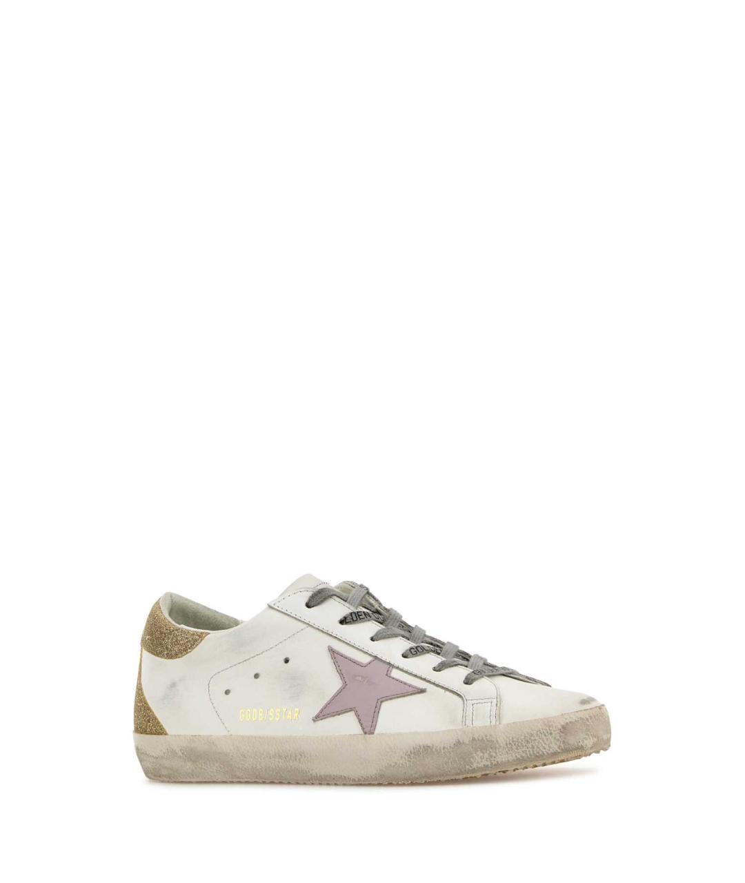 GOLDEN GOOSE DELUXE BRAND Мульти кожаные кеды, фото 2