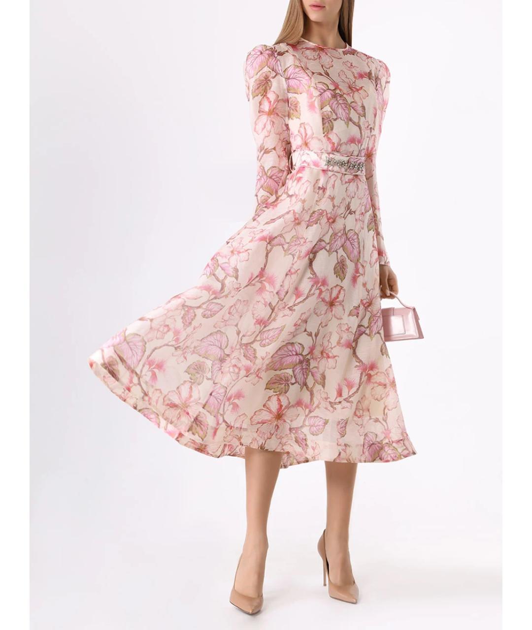 ZIMMERMANN Розовое платье, фото 2