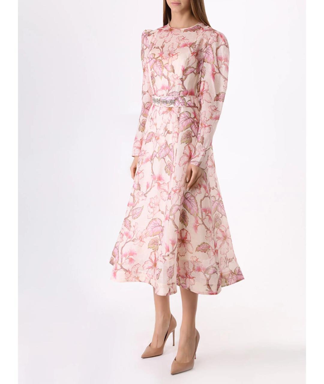 ZIMMERMANN Розовое платье, фото 3