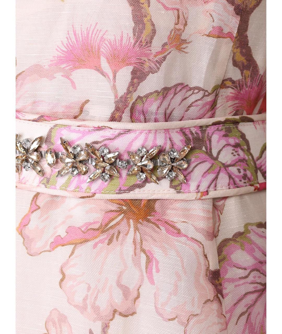 ZIMMERMANN Розовое платье, фото 4