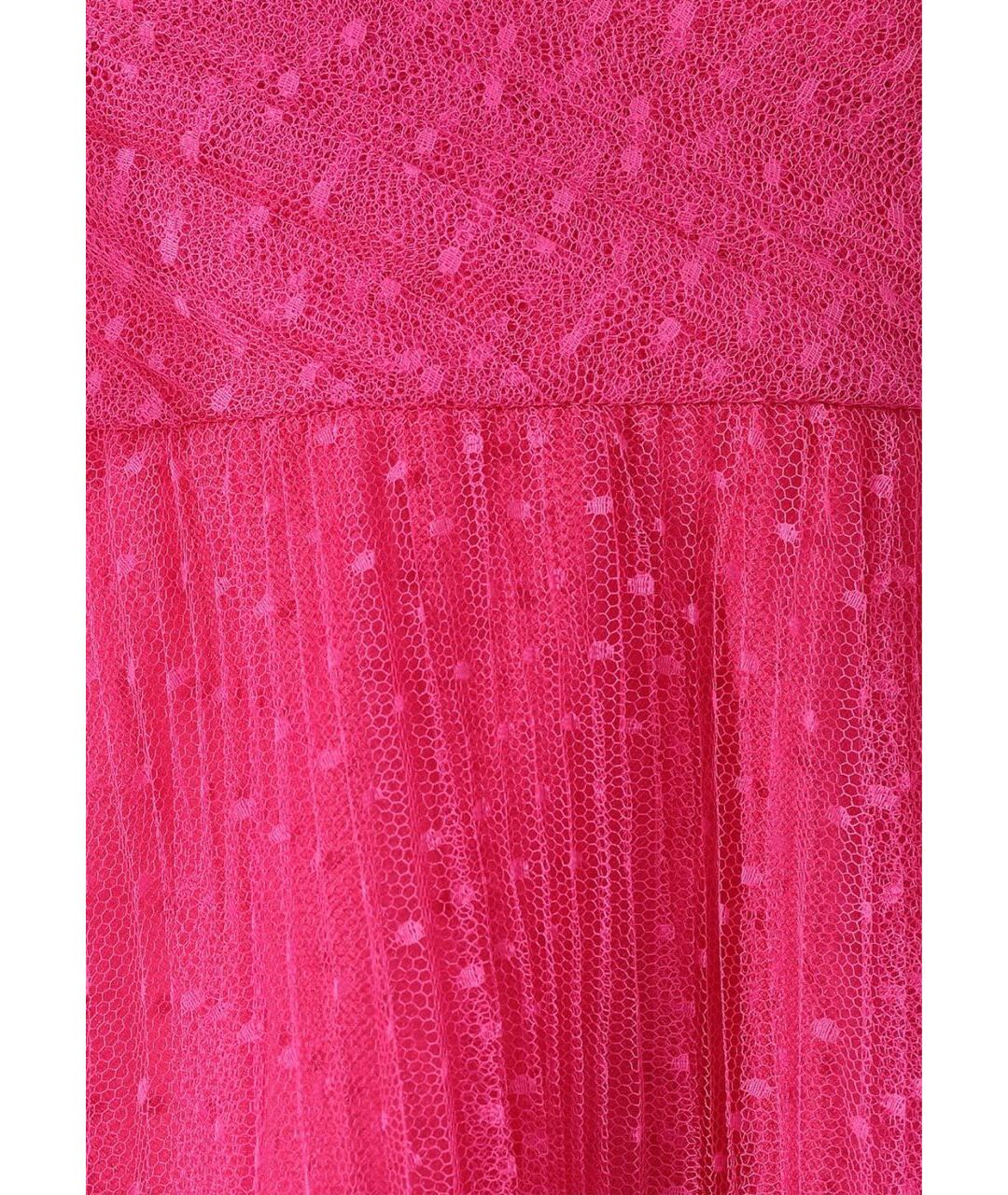 RED VALENTINO Розовое полиэстеровое вечернее платье, фото 5