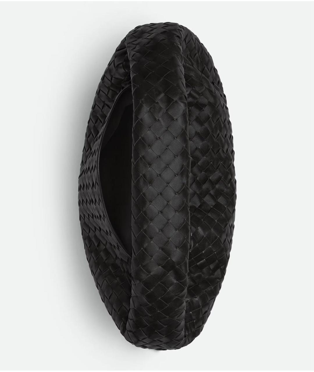 BOTTEGA VENETA Черная кожаная сумка тоут, фото 5