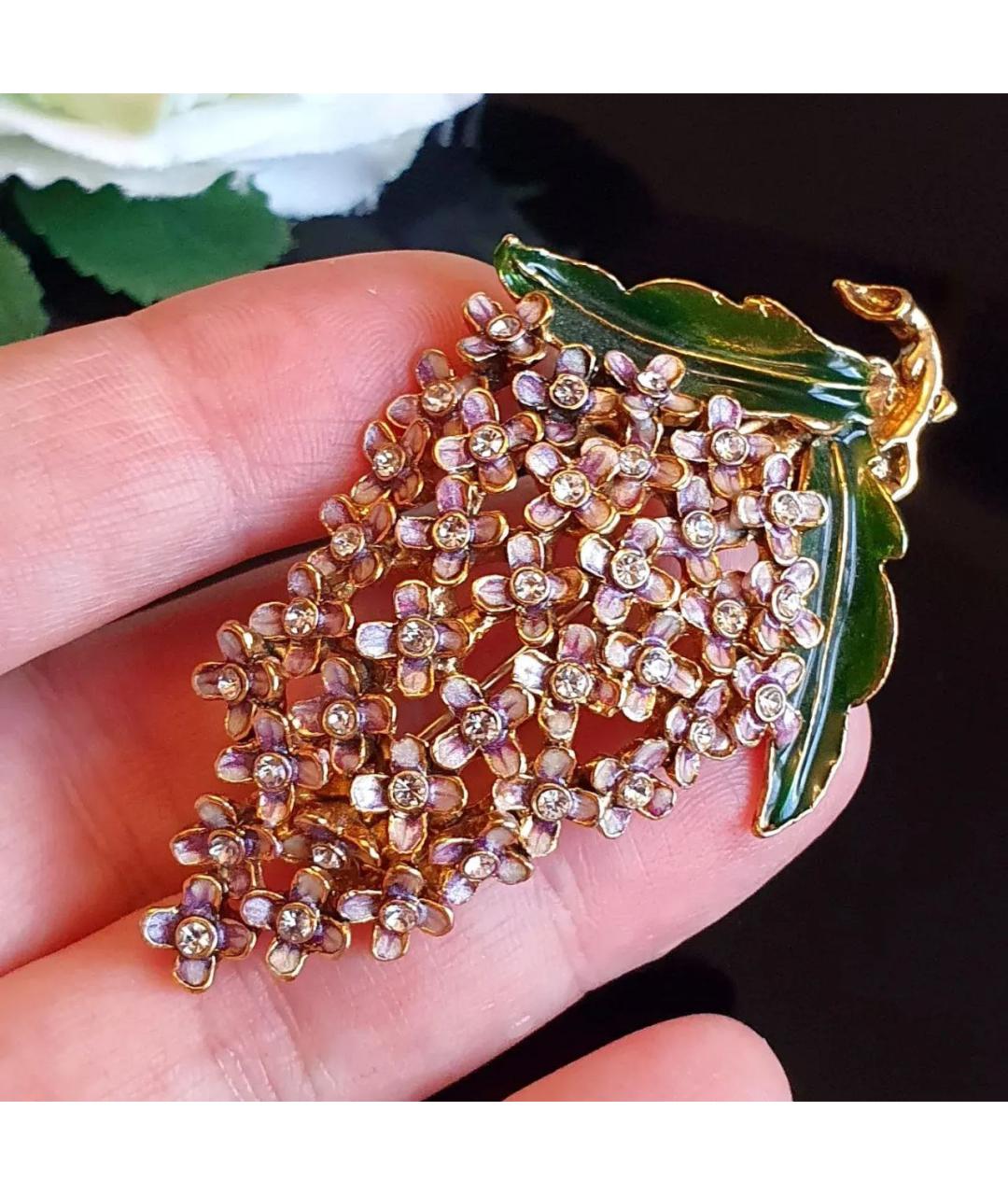 MONET Золотая металлическая булавка / брошь, фото 2