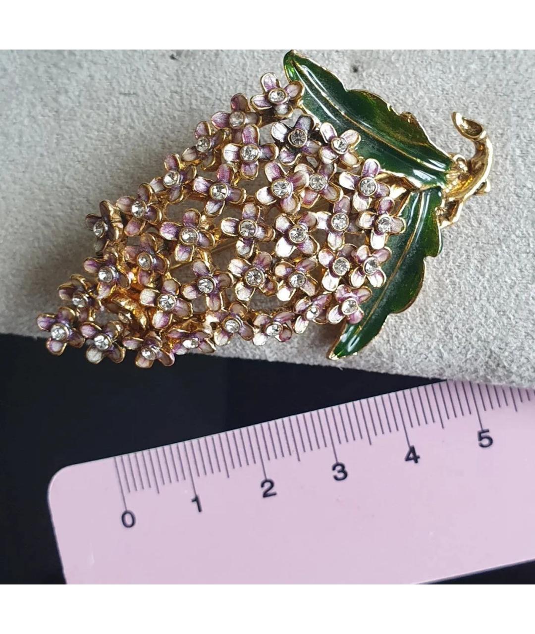 MONET Золотая металлическая булавка / брошь, фото 5