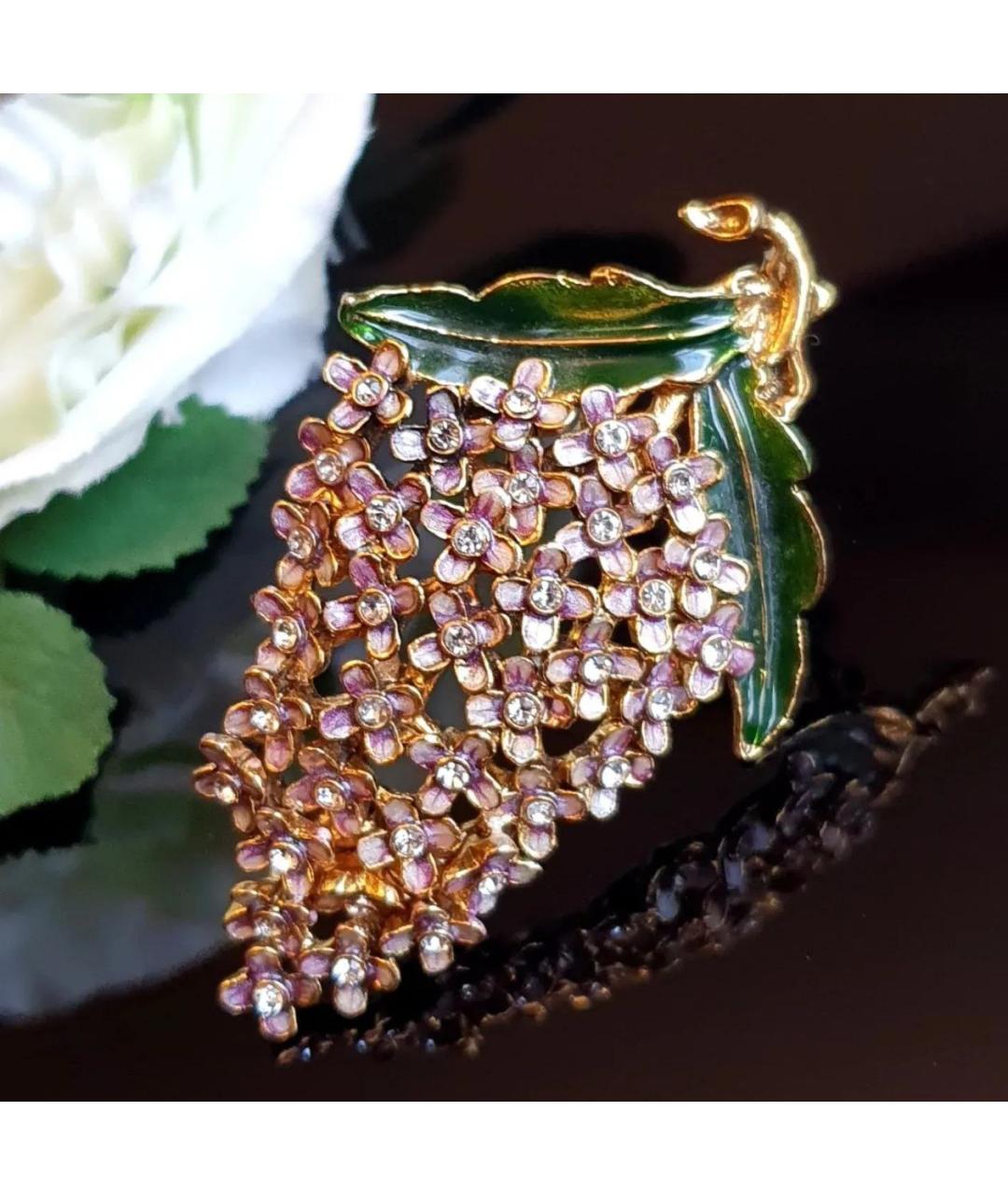 MONET Золотая металлическая булавка / брошь, фото 7