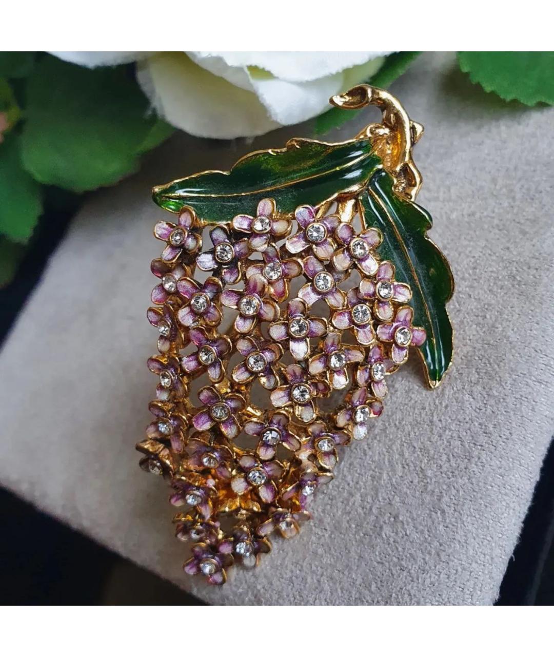 MONET Золотая металлическая булавка / брошь, фото 3