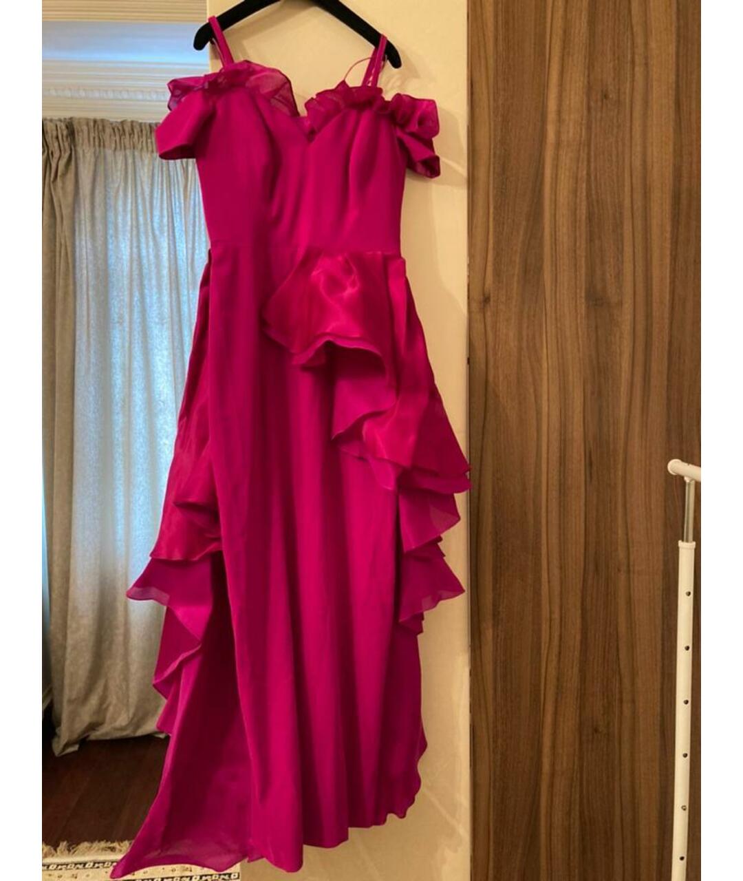 BADGLEY MISCHKA Розовое вечернее платье, фото 4