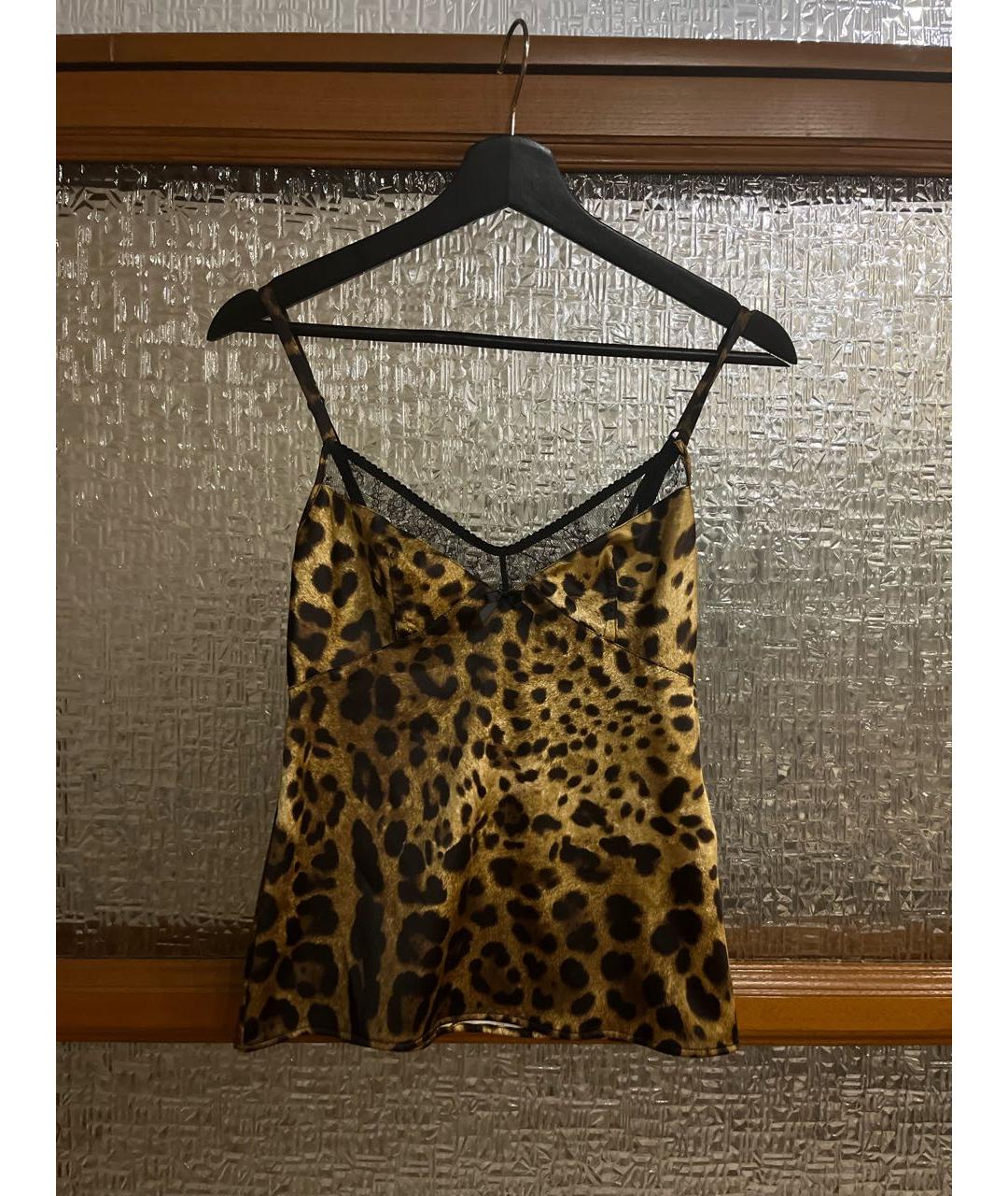 DOLCE&GABBANA Мульти шелковая блузы, фото 4