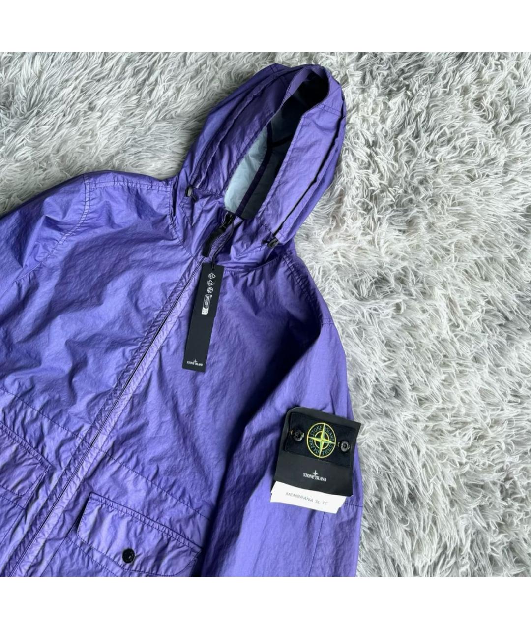 STONE ISLAND Фиолетовая куртка, фото 4