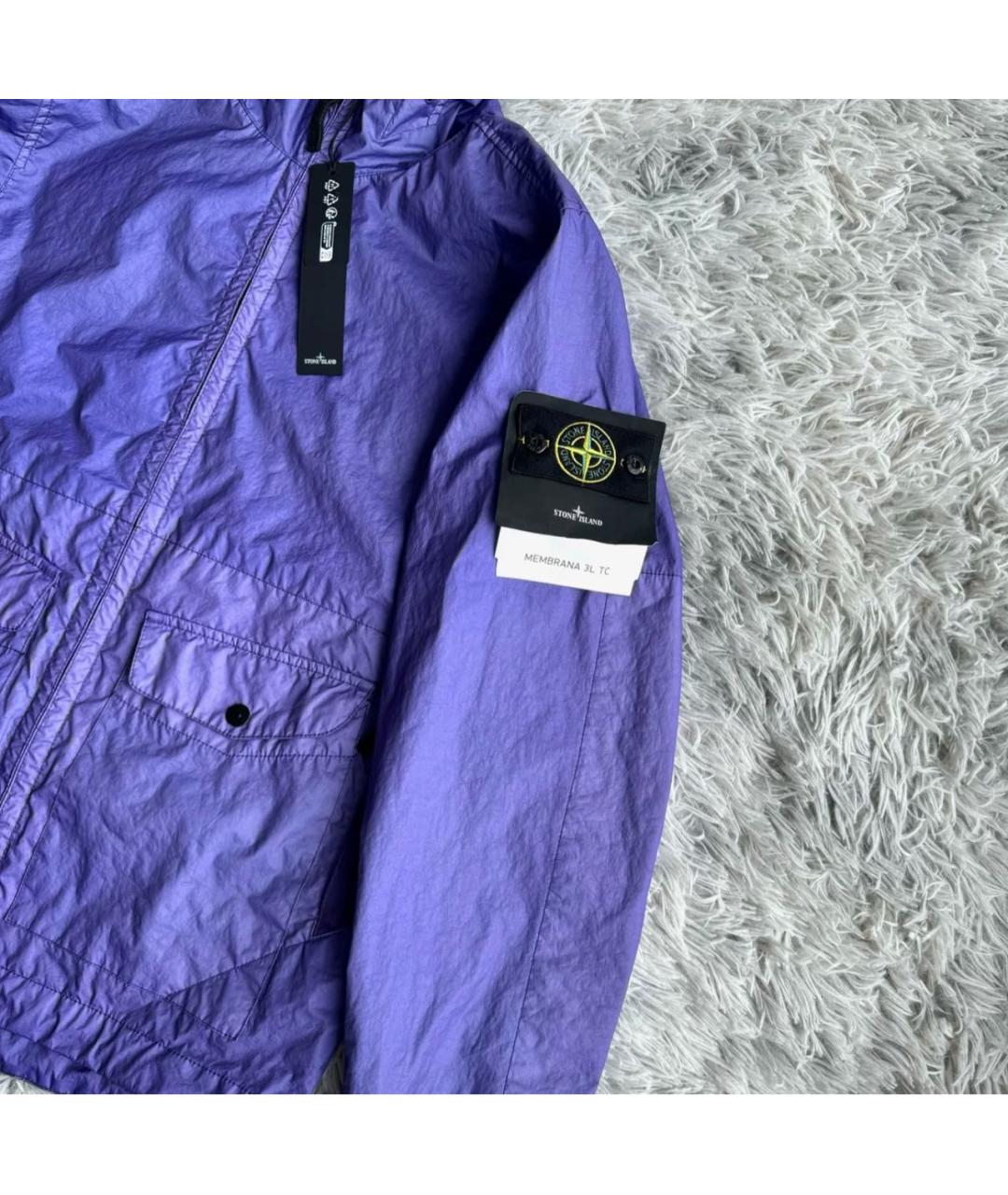 STONE ISLAND Фиолетовая куртка, фото 2