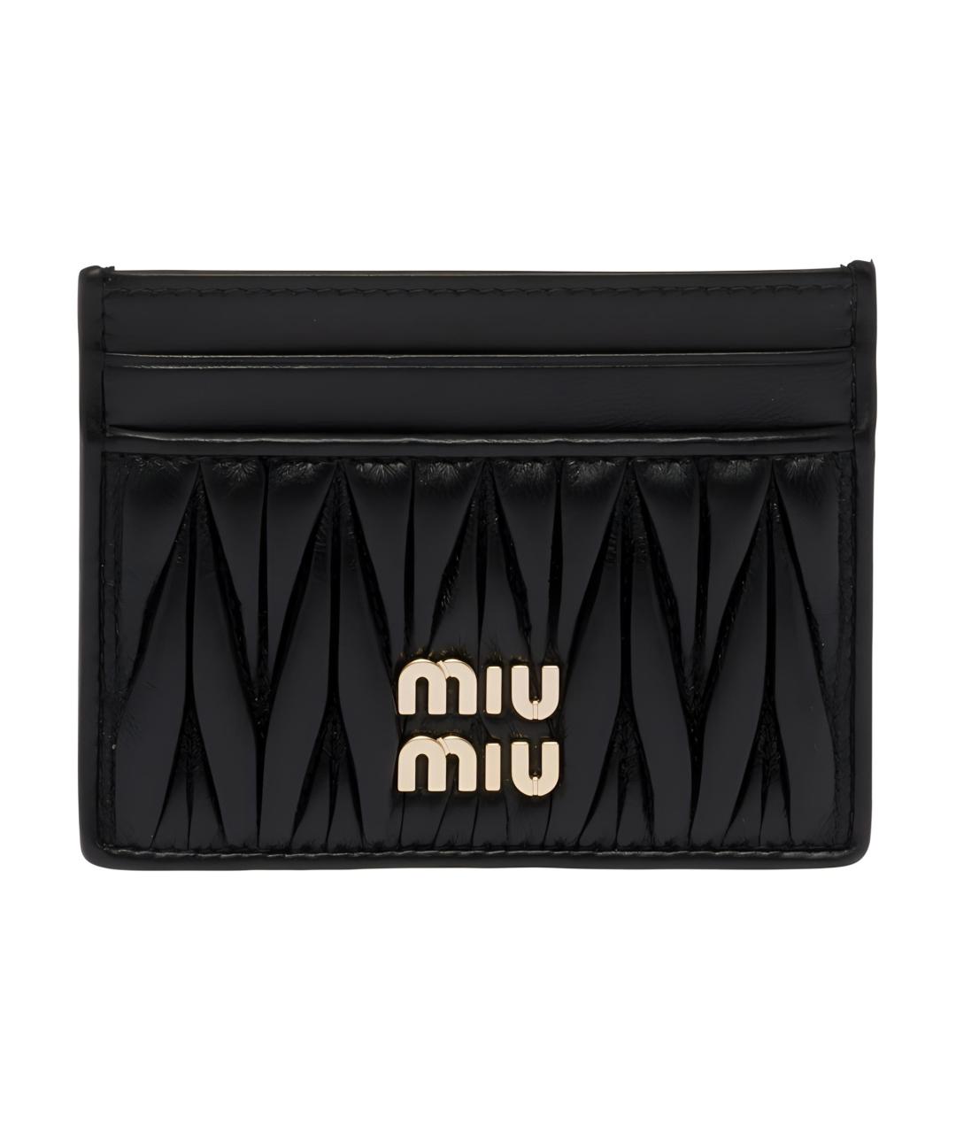 MIU MIU Черный кардхолдер, фото 1