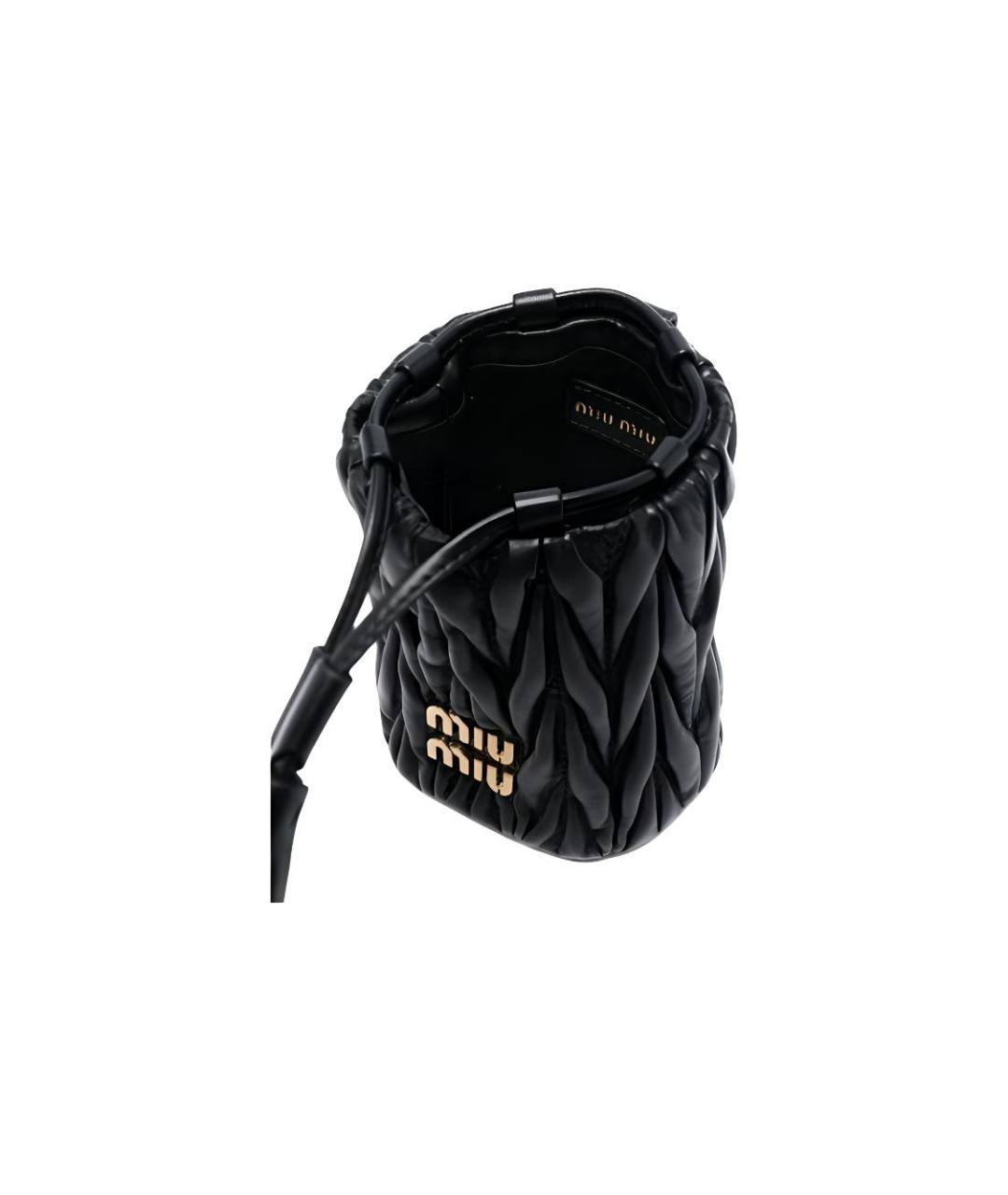 MIU MIU Черная сумка через плечо, фото 3