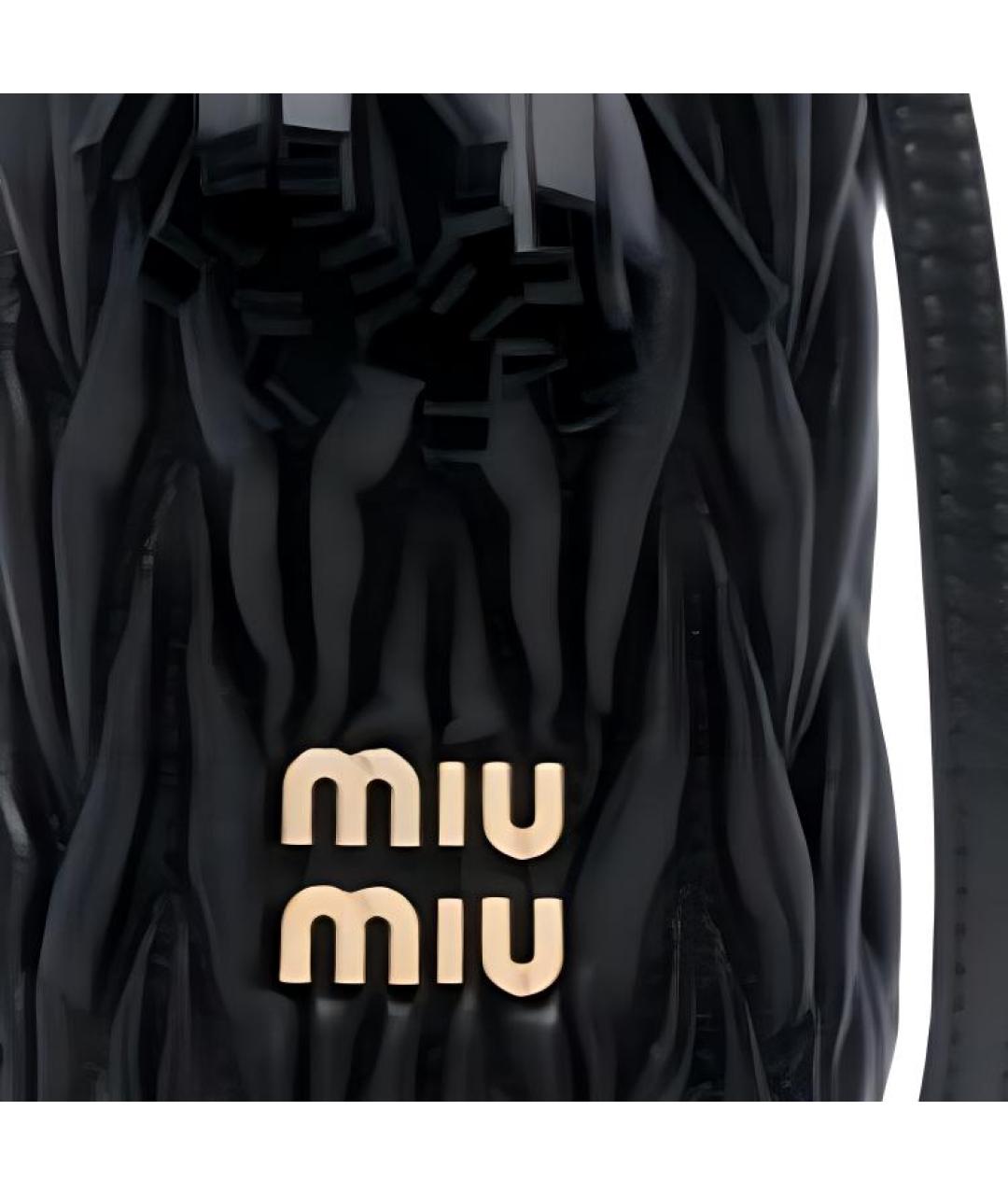 MIU MIU Черная сумка через плечо, фото 5