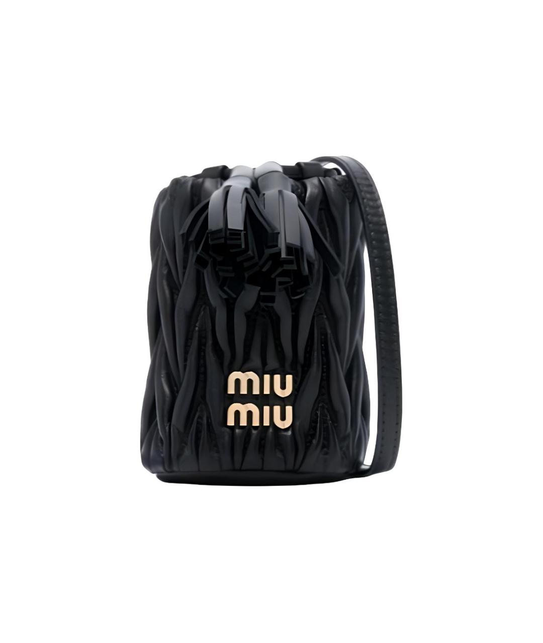 MIU MIU Черная сумка через плечо, фото 1