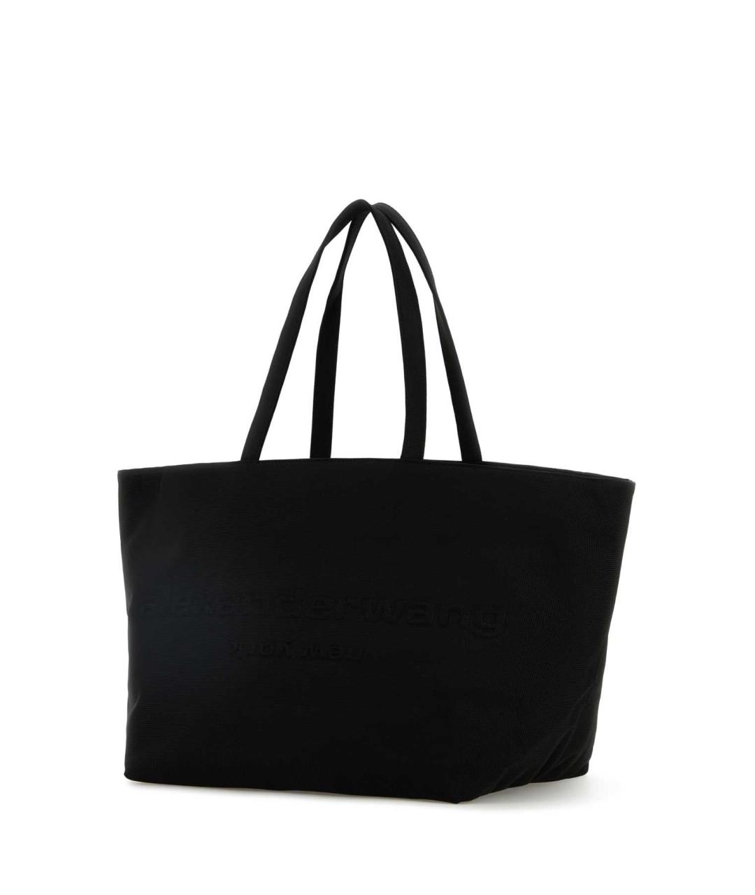 ALEXANDER WANG Черная синтетическая сумка тоут, фото 2