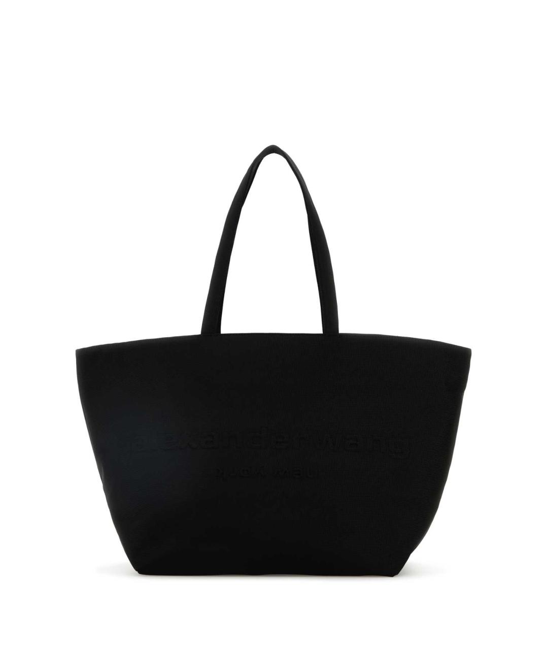 ALEXANDER WANG Черная синтетическая сумка тоут, фото 1