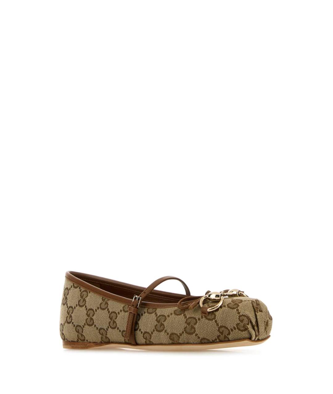 GUCCI Бежевые балетки, фото 2