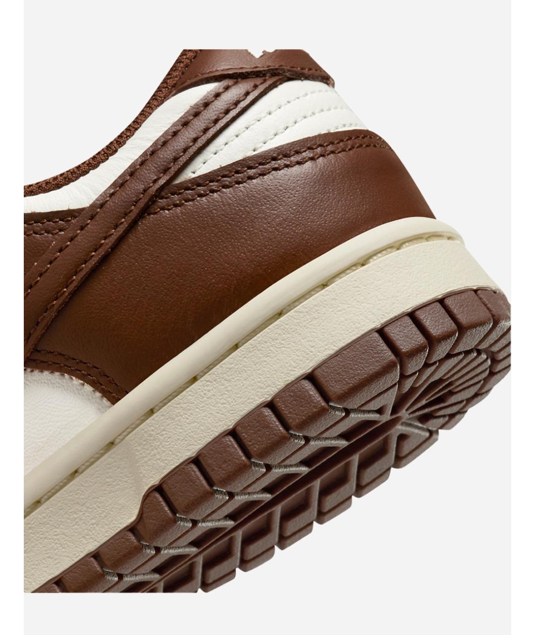 NIKE Коричневые кожаные кеды, фото 4