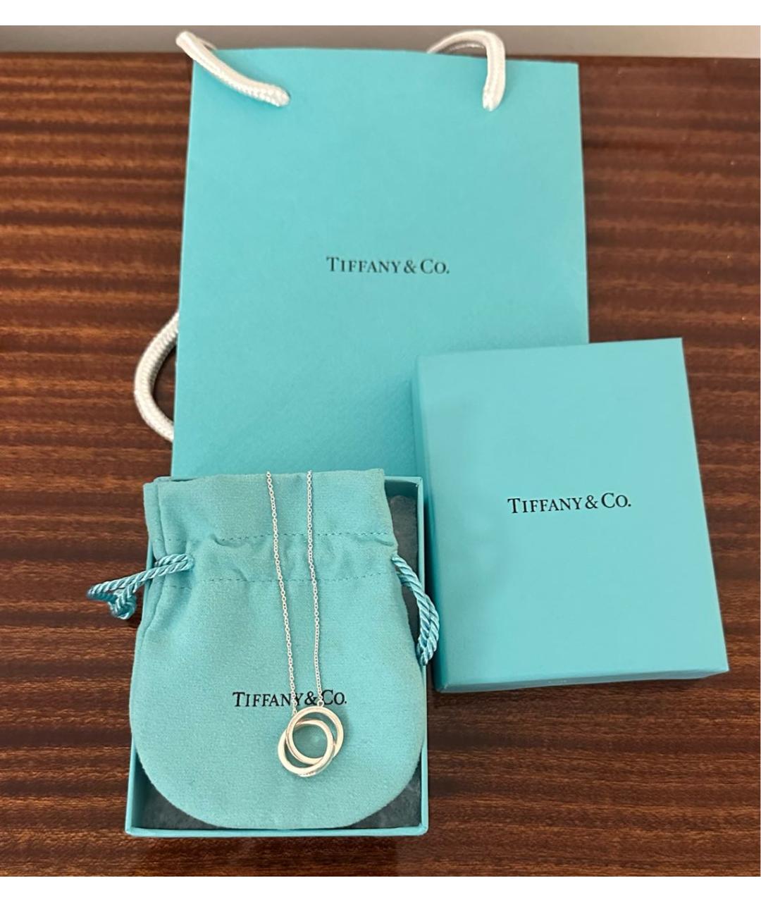 TIFFANY&CO Серебряная серебряная подвеска, фото 5