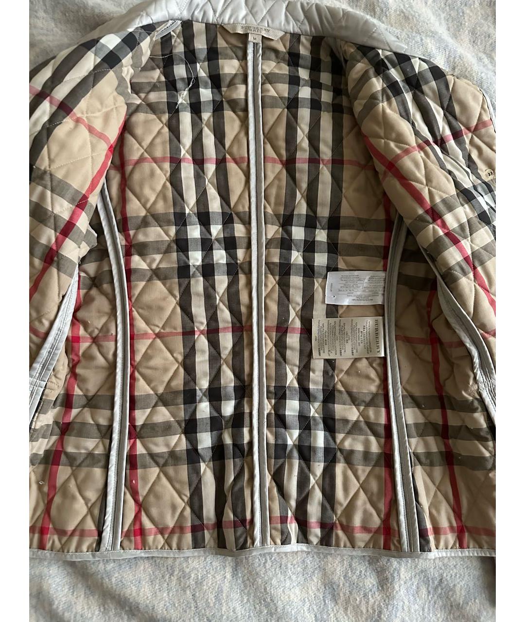 BURBERRY Полиэстеровая куртка, фото 2