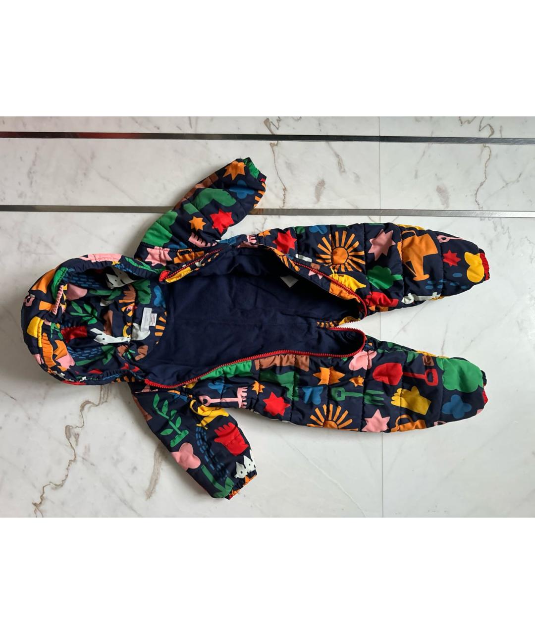 STELLA MCCARTNEY KIDS Мульти полиэстеровый комбинезон, фото 4