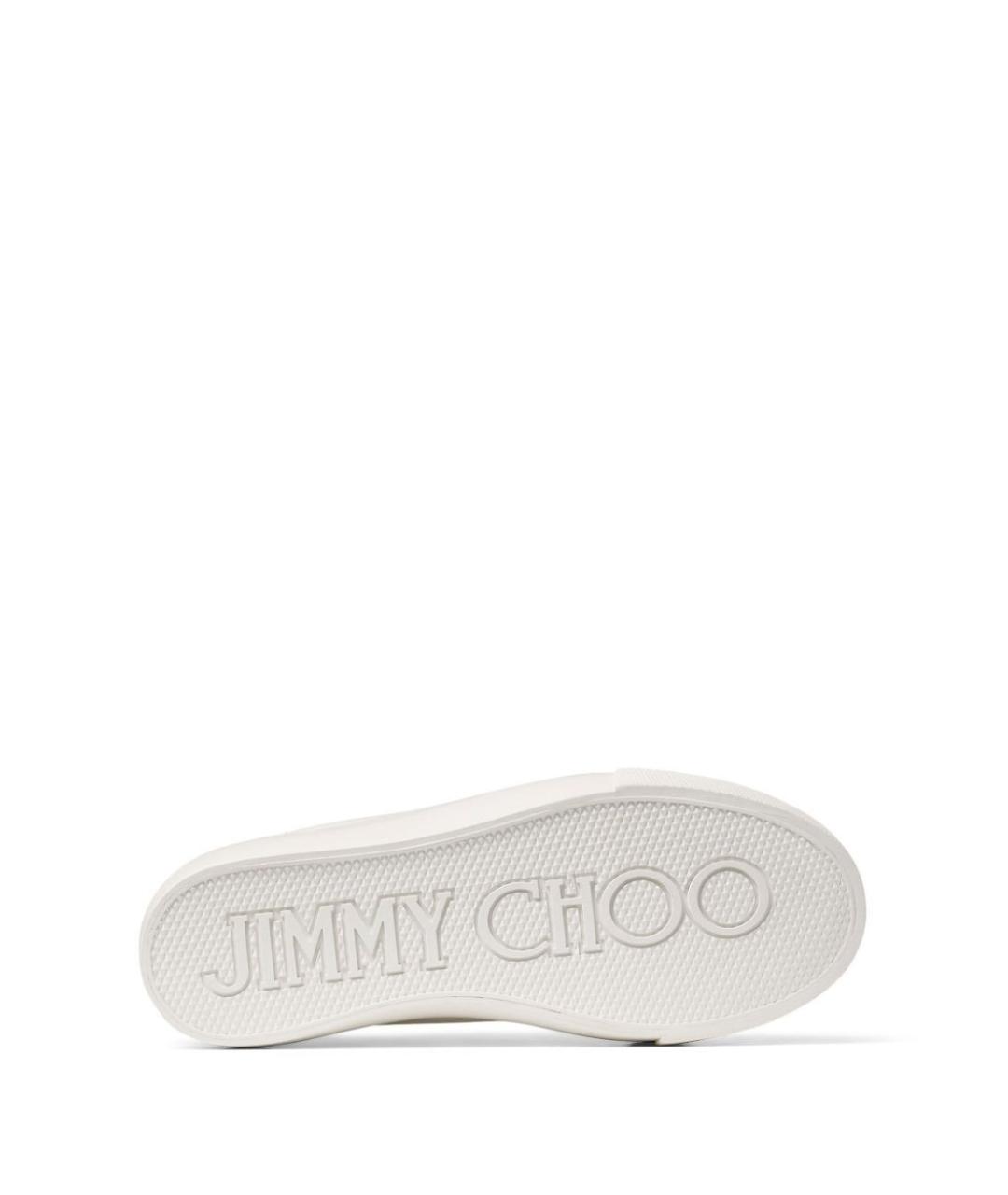 JIMMY CHOO Белые кеды, фото 5