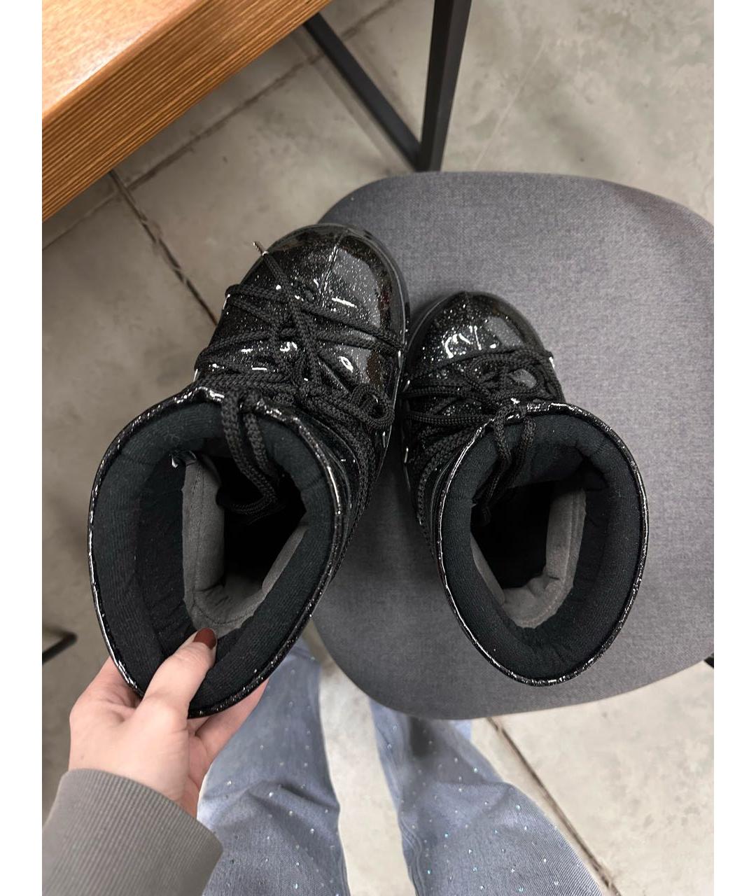 MOON BOOT Черные ботинки, фото 3