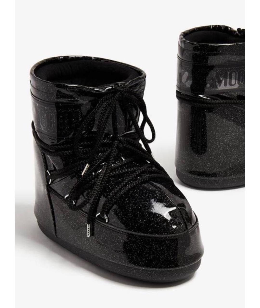 MOON BOOT Черные ботинки, фото 2