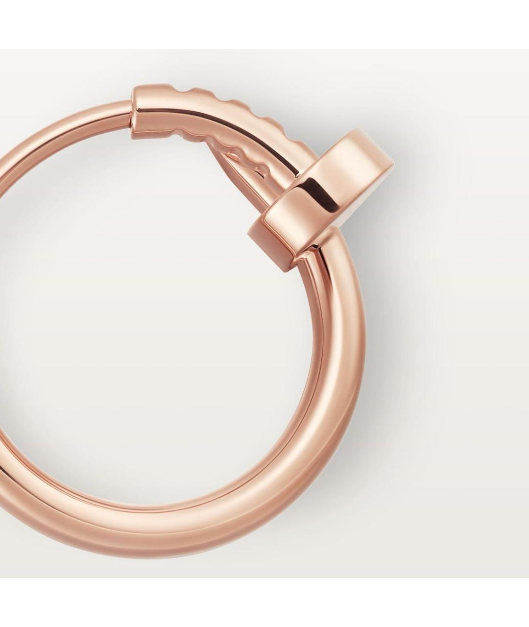 CARTIER Розовые серьги из розового золота, фото 6