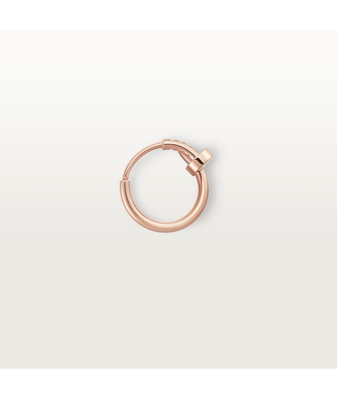 CARTIER Розовые серьги из розового золота, фото 4