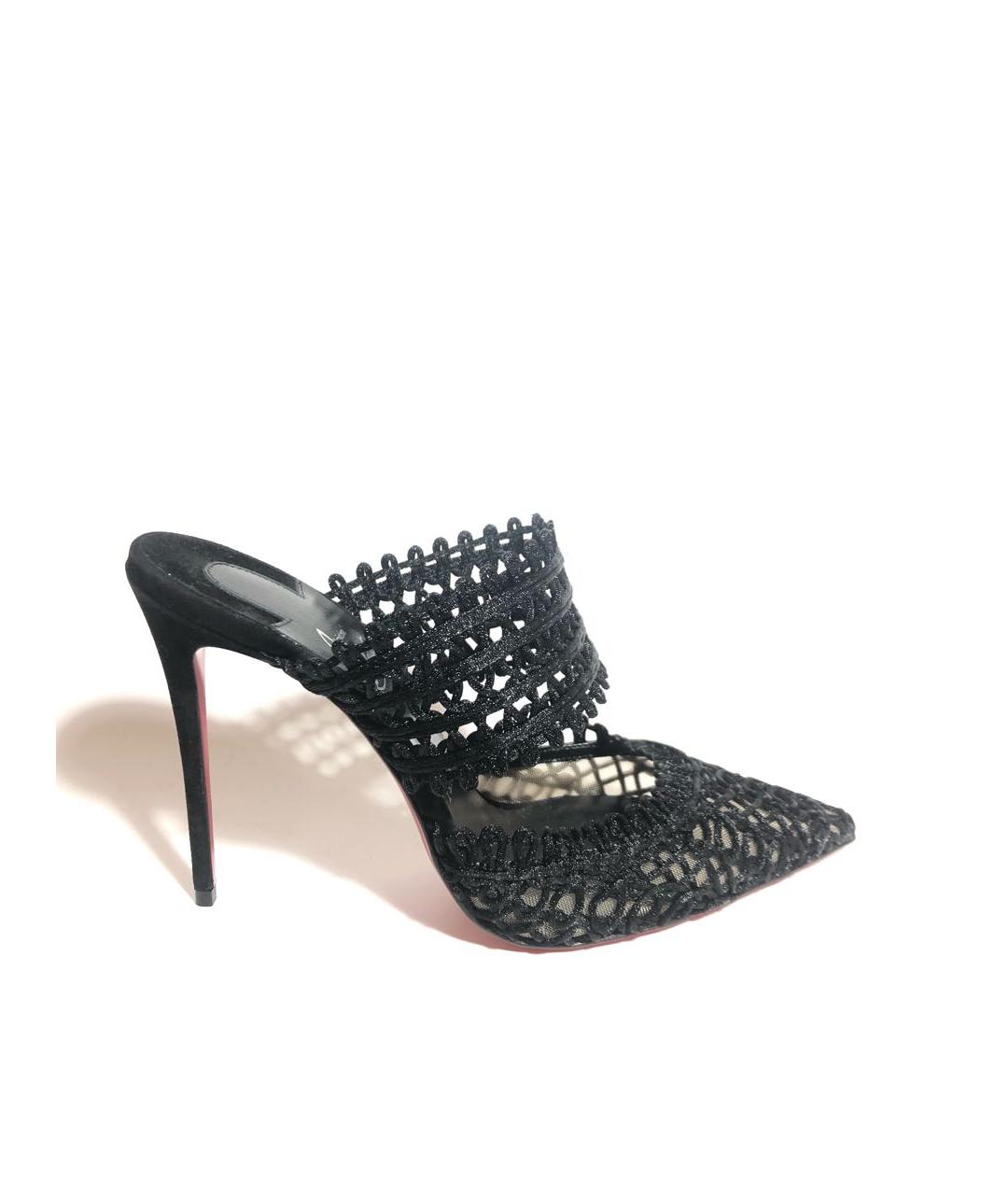 CHRISTIAN LOUBOUTIN Черные туфли, фото 7