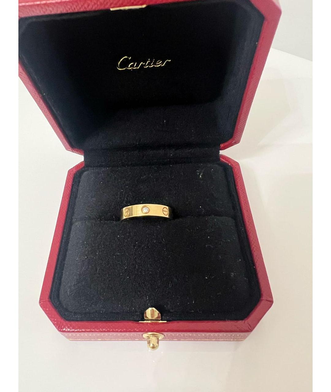 CARTIER Желтое кольцо из желтого золота, фото 3